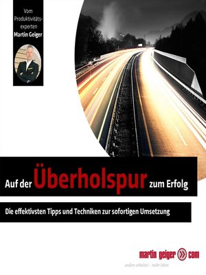 cover image of Auf der Überholspur zum Erfolg